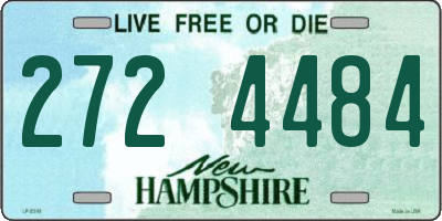 NH license plate 2724484