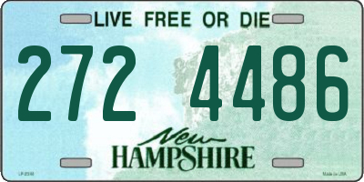 NH license plate 2724486