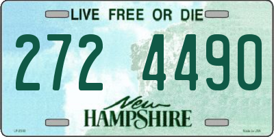 NH license plate 2724490