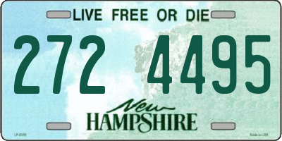 NH license plate 2724495