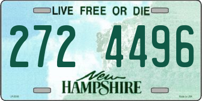 NH license plate 2724496