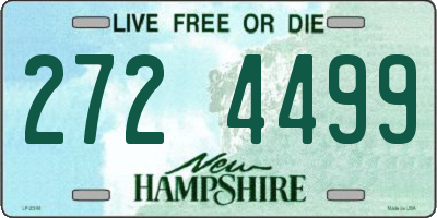 NH license plate 2724499