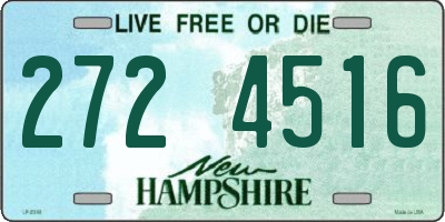 NH license plate 2724516