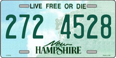 NH license plate 2724528