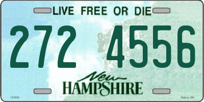 NH license plate 2724556