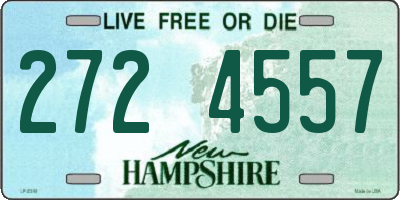 NH license plate 2724557