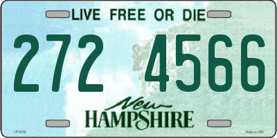 NH license plate 2724566