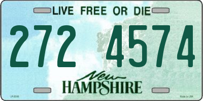 NH license plate 2724574