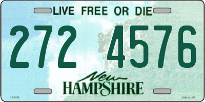 NH license plate 2724576