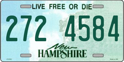 NH license plate 2724584