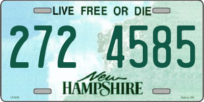 NH license plate 2724585