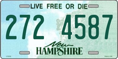 NH license plate 2724587