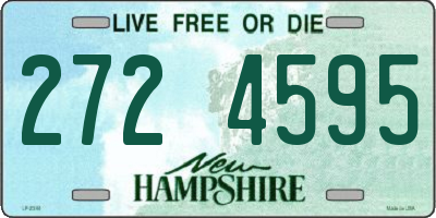 NH license plate 2724595