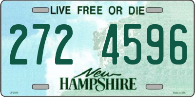 NH license plate 2724596