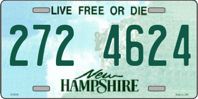 NH license plate 2724624