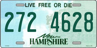 NH license plate 2724628
