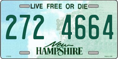 NH license plate 2724664