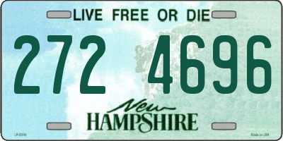 NH license plate 2724696