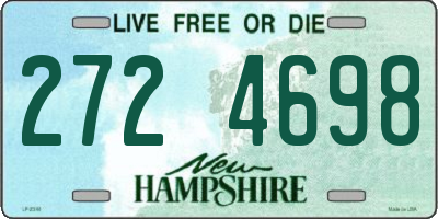 NH license plate 2724698