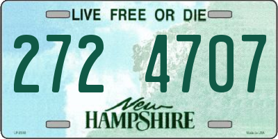 NH license plate 2724707