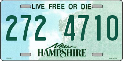 NH license plate 2724710