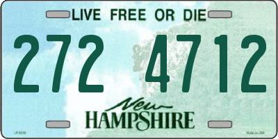 NH license plate 2724712