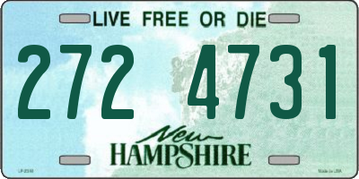 NH license plate 2724731