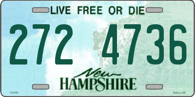 NH license plate 2724736