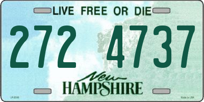 NH license plate 2724737