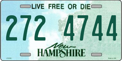 NH license plate 2724744