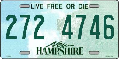 NH license plate 2724746