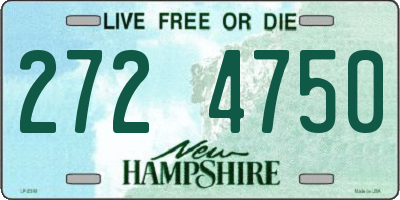 NH license plate 2724750
