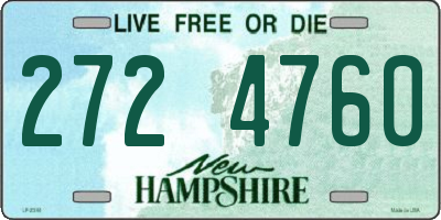 NH license plate 2724760