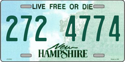 NH license plate 2724774