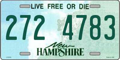 NH license plate 2724783