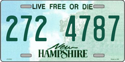 NH license plate 2724787