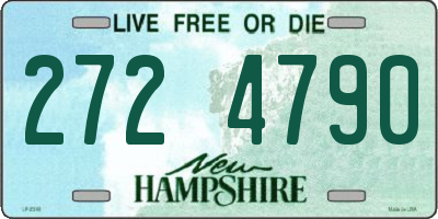 NH license plate 2724790