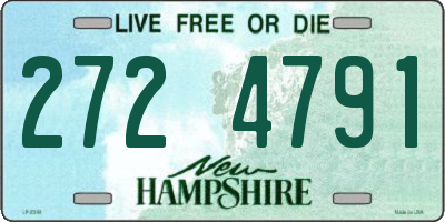 NH license plate 2724791