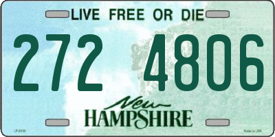 NH license plate 2724806