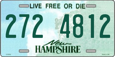 NH license plate 2724812