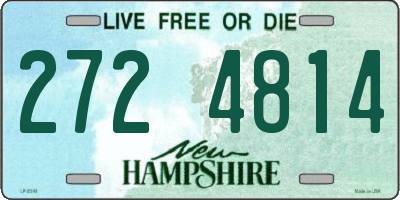 NH license plate 2724814