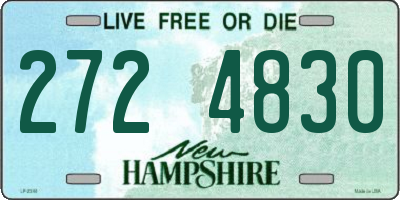 NH license plate 2724830