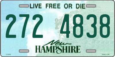 NH license plate 2724838