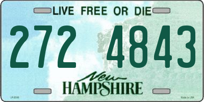 NH license plate 2724843