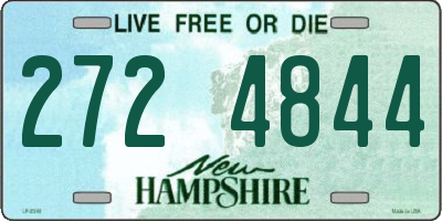 NH license plate 2724844