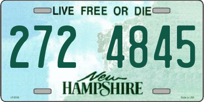 NH license plate 2724845