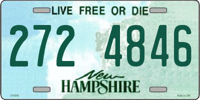 NH license plate 2724846
