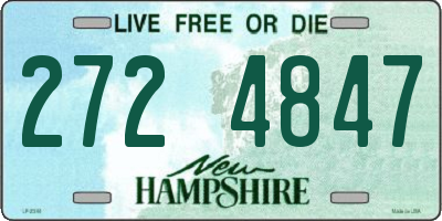 NH license plate 2724847