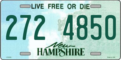 NH license plate 2724850