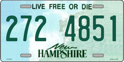 NH license plate 2724851